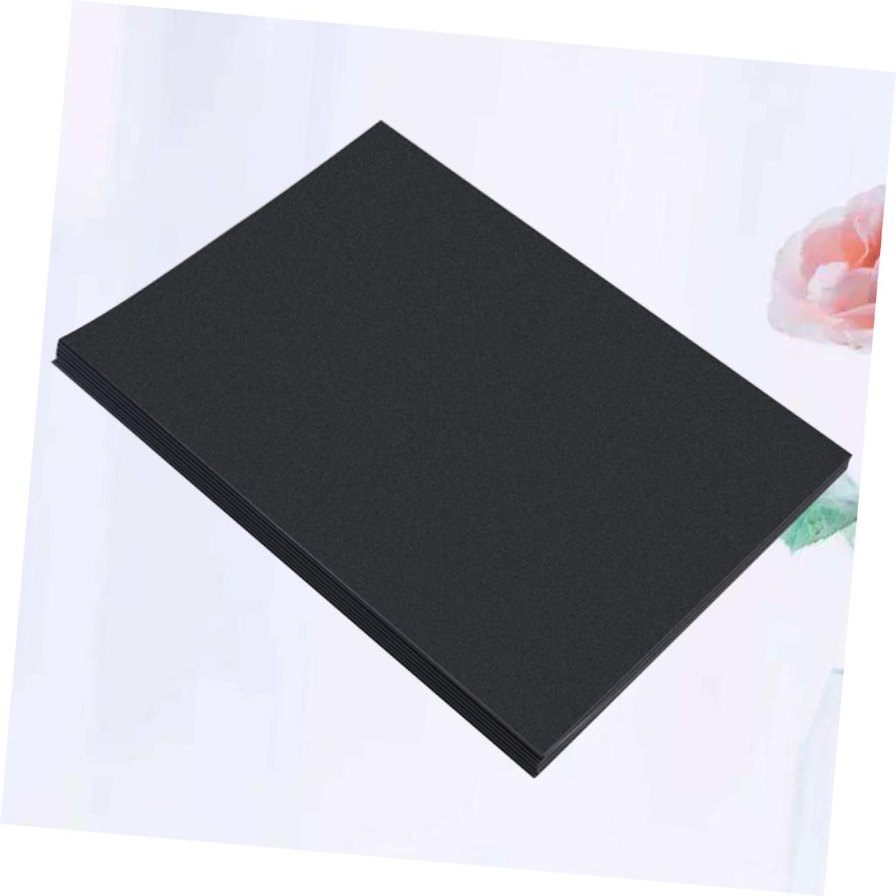 A4 Schwarzes Papier 200gsm, 100 Stück, Dickes Kartonpapier