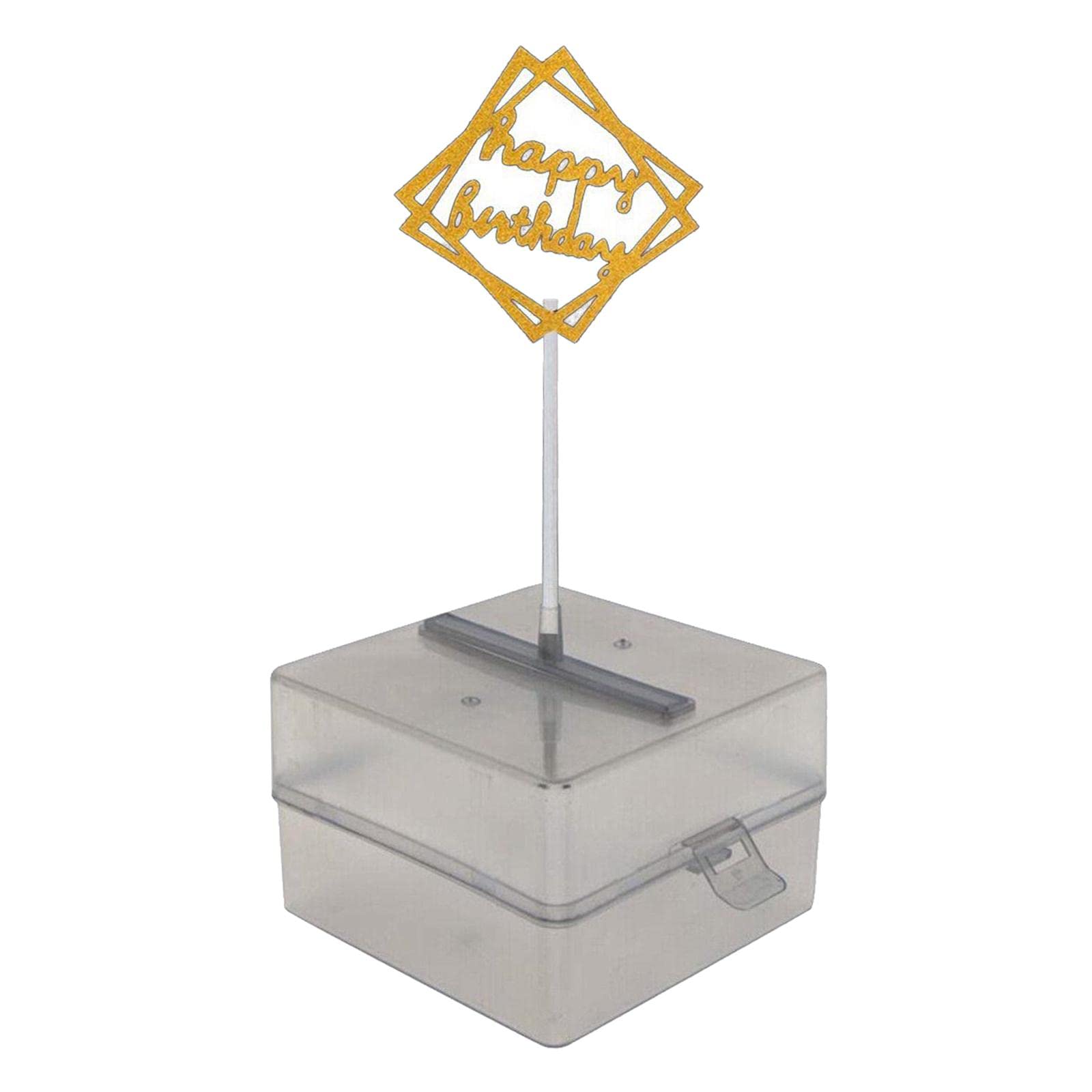 Plastic Cake Money Box Safe Money Pulling Graduation and Birthday Accessory-image-2