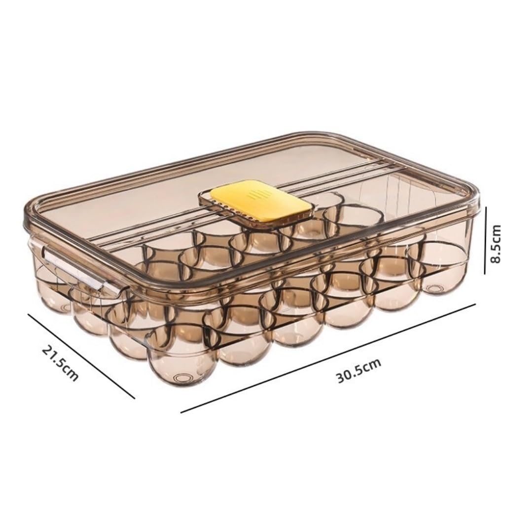 Recipientes para Alimentos Caja de mantenimiento fresco de huevos, refrigerador, caja especial de mantenimiento fresco, caja sellada de mantenimiento fresco de huevos con tapa para Refrigerador Frutas