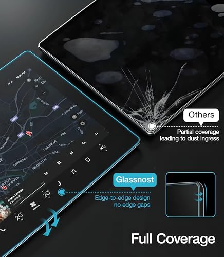 Image of Anti Glare Matte TEMPERED GLASS For KTM 390 | 250 ADVENTURE Color TFT 2024 Facelift || 5 Inch Instrument Console Screen Protector || KtmAdventure Display Guard Accessory 2025