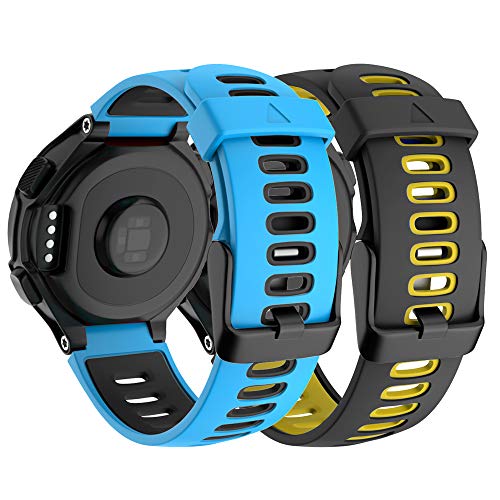 ISABAKE Correa para Garmin Forerunner 235 735XT 220 230 620 630, Pulsera de Silicona para Approach S20 S5 S6