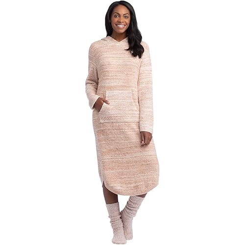 Softies Women's Ultra Soft Marshmallow Hooded Lounger