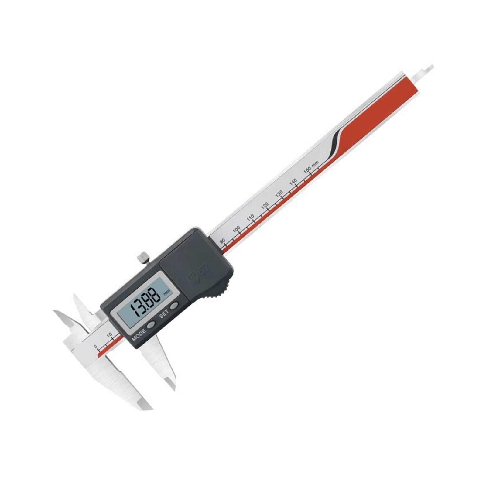 Suwmiarki cyfrowe, IP67 Wodoodporna, olejoodporna, pyłoszczelna suwmiarka cyfrowa 0-150-200-300 mm Elektroniczna stal nierdzewna(0-150mm)