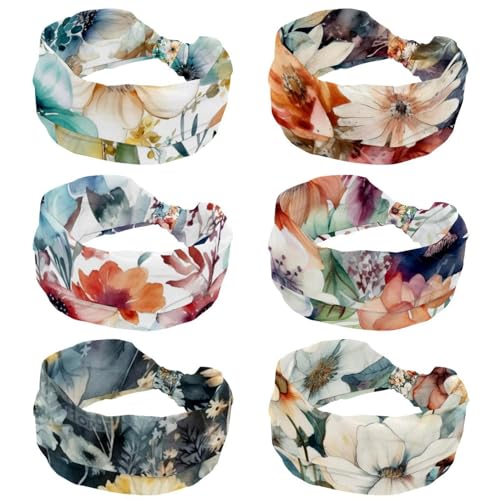 Bandeaux extensibles à motif floral grand confort pour l'entraînement