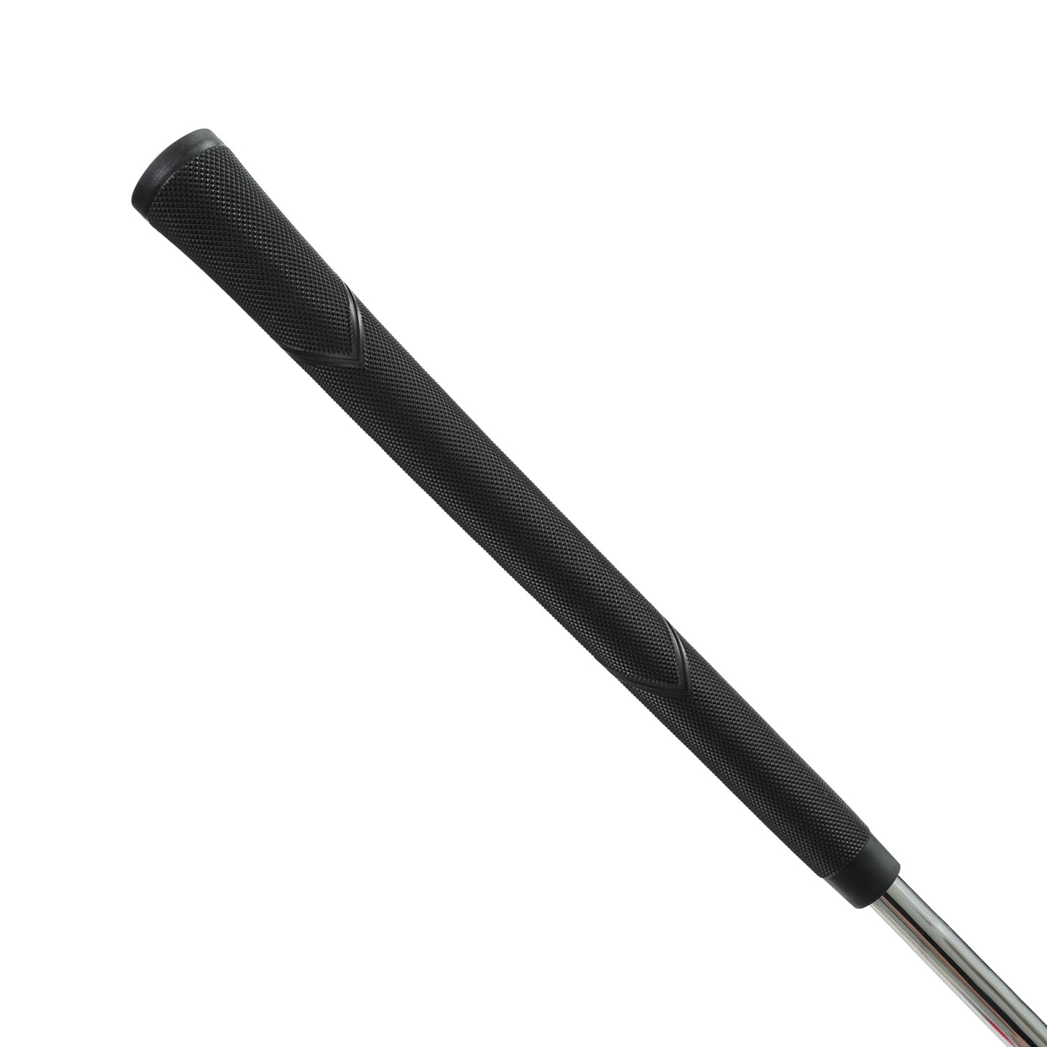 Tour-Fit Ergonomic Arthritic Golf Grip with Professional Golf Tape | Oversize Grip for Arthritis Relief | Textured, Non-Slip, Shock Absorbing | Black, Blue, Red (Black)