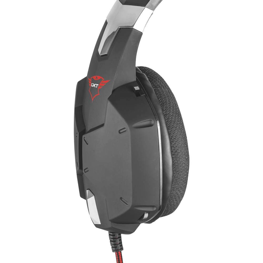 Trust Gaming Casque Gamer GXT 322 Carus Casque Micro pour Consoles et PC, Filaire, Jack 3.5mm, Câble 1m, Microphone Flexible pour Ordinateur, PS4, PS5, Xbox Series X, Xbox One, Nintendo Switch, Noir