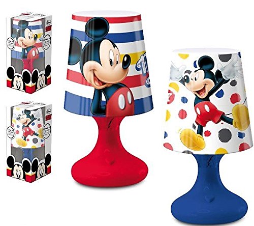 Preisvergleich Produktbild Micky Maus LED Lampe (2 Motive) - Zufällige Auswahl At Random
