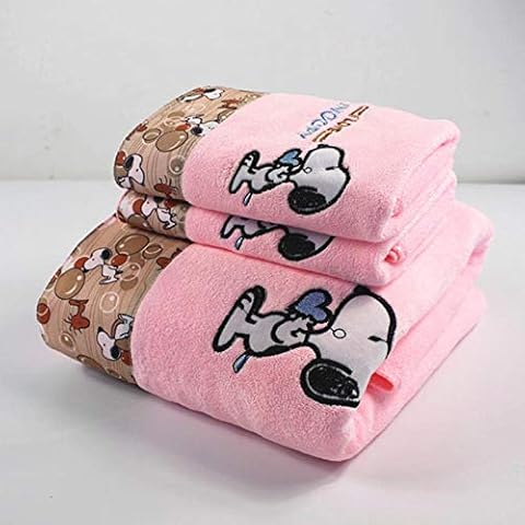 LYLEQ toallas de baño Toalla de fibra de tres piezas de absorción de agua suave y de secado rápido hogar adulto Cover