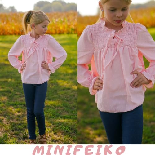 Image of Girls Long Sleeve Shirt for 6-12 Years