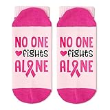 LoaHak Breast Cancer Survivor Gifts For Woman, Cancer Gifts For Woman, Chemotherapy Must Haves For Women, Cancer Patients Must Have. (No One Fights Alone, Cotton)