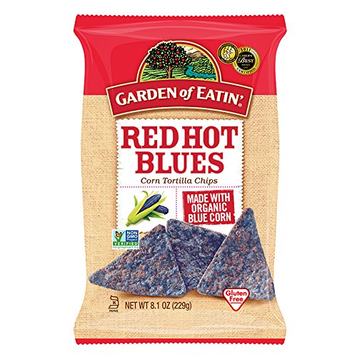 Garden of Eatin', Corn Tortilla Chips, Red Hot Blues, 229 g
