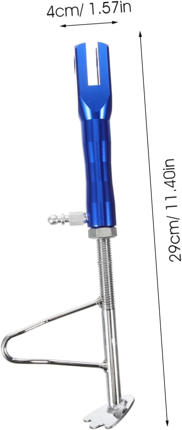 PRETYZOOM Motorcycle Kickstand Metal Side Stand Accessories for Enhanced Stability and Safety Height for Motorbike Parking