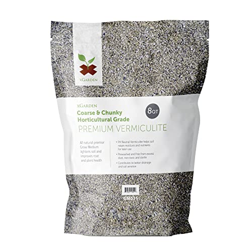 8 Qt Extra Chunky Horticultural Grade Premium Vermiculite