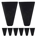HOLIDYOYO Silicone Angle Buffer Pads 8Pcs Air Fryer Feet Sleeves Non-Slip Dishwasher Safe Replacement Silicone Feet Pads for Dehydrator Racks and Kitchen Appliances