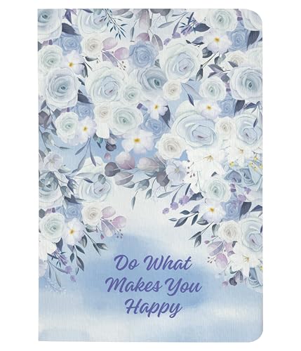 Image of 100 GSM A5 Dot Grid Journal Diary: 160 Pages (Do What Makes You Happy)