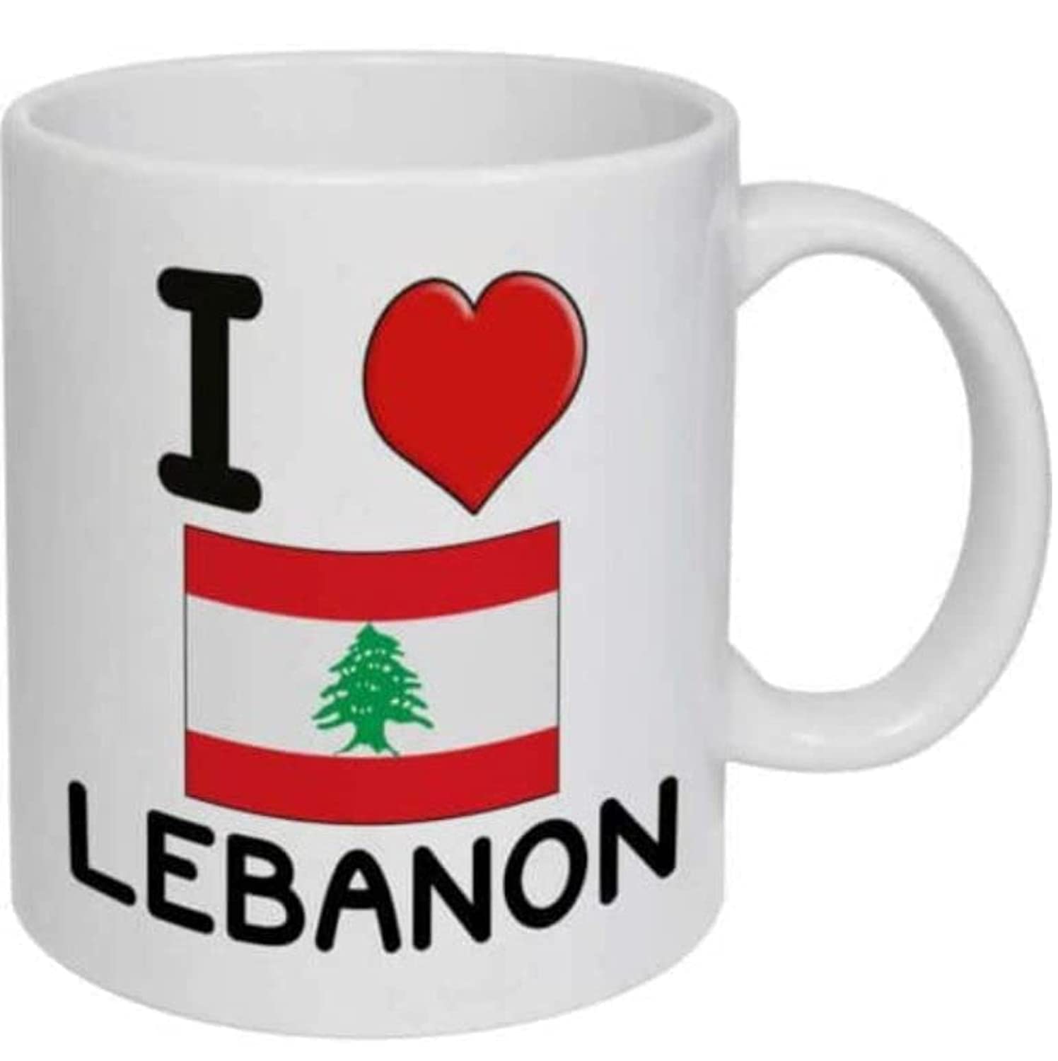 RYN-I Love Lebanon Coffee mug 11onz