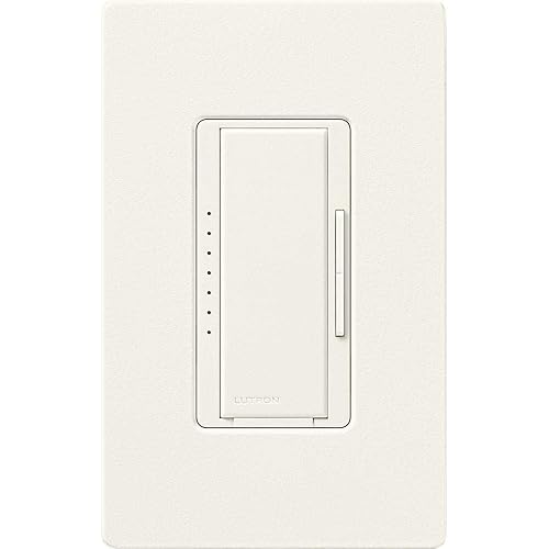 Miniatura 2 de Lutron - Interruptor de atenuación Maestro LED+ para bombillas LED regulables, halógenas e incandescentes, 150 Wunifolar o multiubicación,