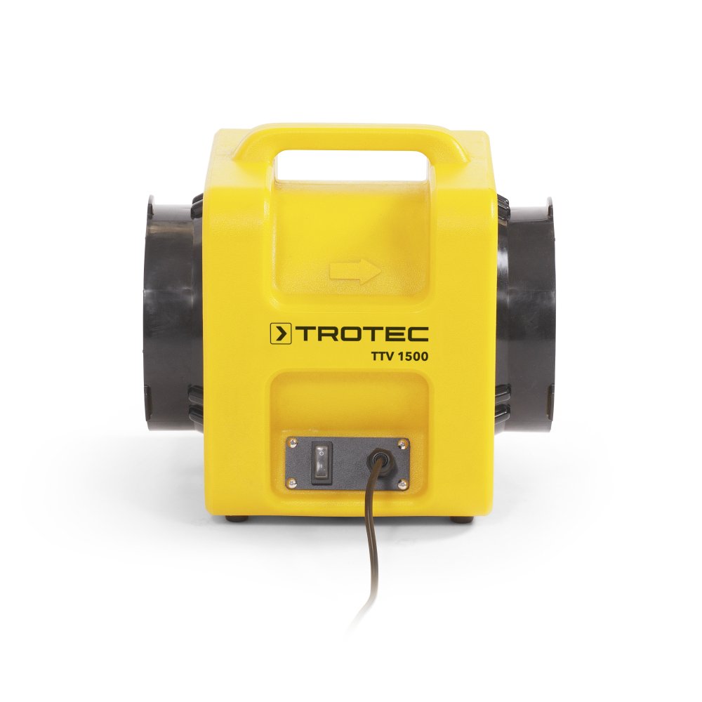 TROTEC TTV 1500 Axialventilator Förderventilator 1.050 m³/h Ventilation Lüftung Lüfter Profi-Ventilator Handwerk Industrie