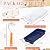Qilery 32 Pcs 4 Inch Paint Roller Tray Set Includes Paint Roller Tray 20 Pcs Disposable Paint Tray Liners 10 Pcs Paint Roller Covers Paint Roller Frame with Handle for Home Wall Furniture Painting
