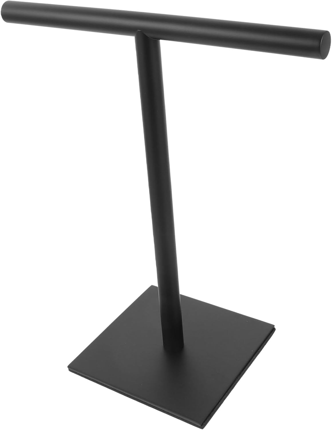 Black Towel Ring for Bathroom Vertical Towel Holder Stand Stainless Steel