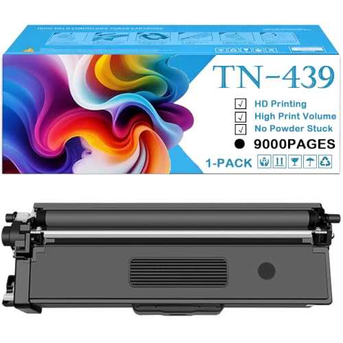 Toner TN-439 haut rendement noir pour des impressions nettes sur Brother MFC-L8610CDW