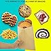 Fit Meal Prep 200 Pack Paper Sandwich Bags 7 x 6”, Greaseproof Snack Bags, Unbleached Pastry Bag, Recyclable Small Brown Paper Bags, Cookie Sleeves, Food Packing for Bakery, Donuts