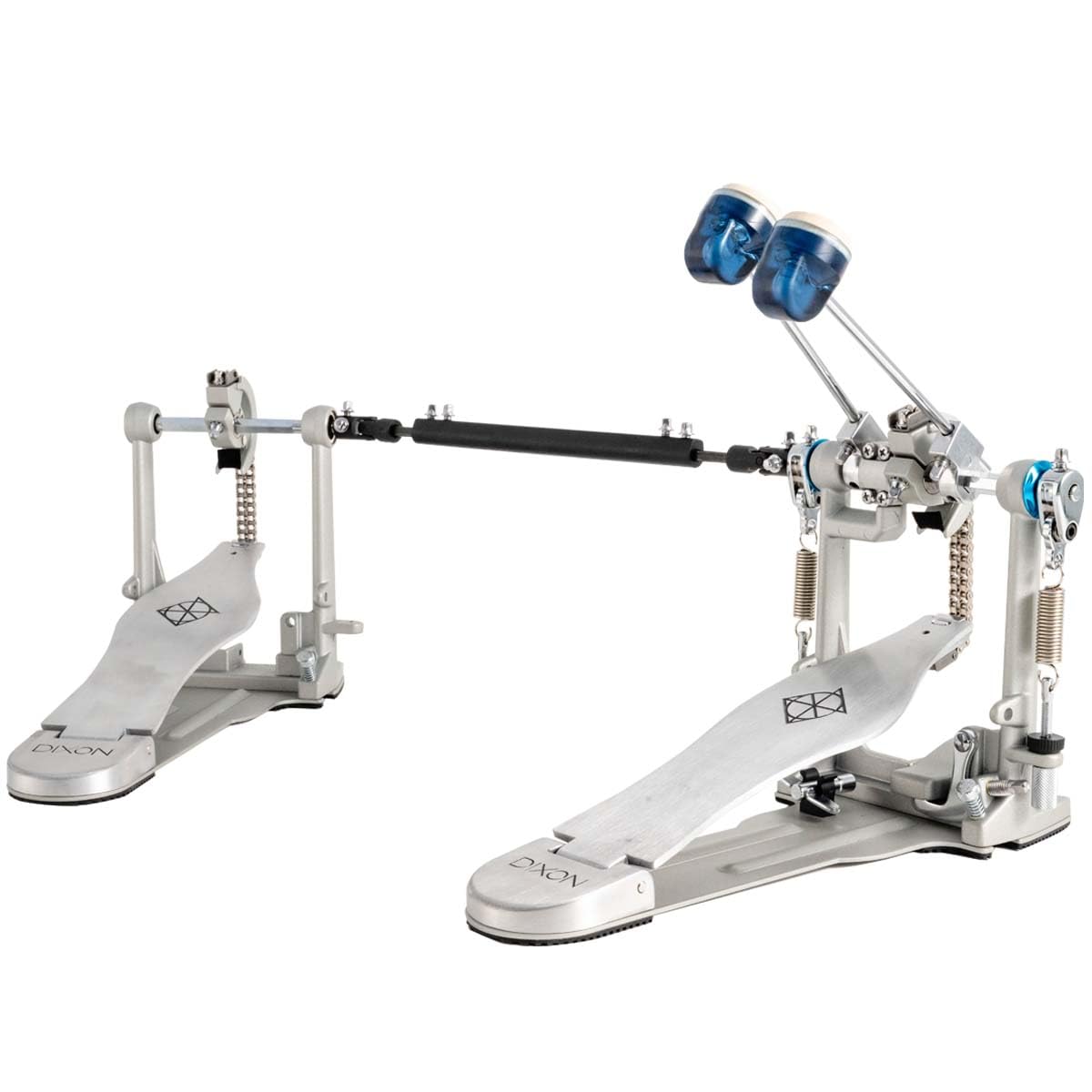 Dixon PP-P2D-EU - Macchina a doppio pedale con doppia catena, doppia chain drive, con custodia, batteria a pedale per basso