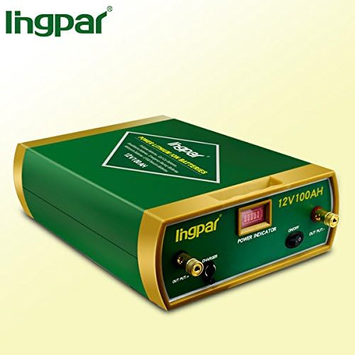 Ingpar Deep Cycle 12v 100ah rechargeable Lithium Battery for Use with Pv Solar Panels,Smart chargers wind Turbine and Inverters Battery backup