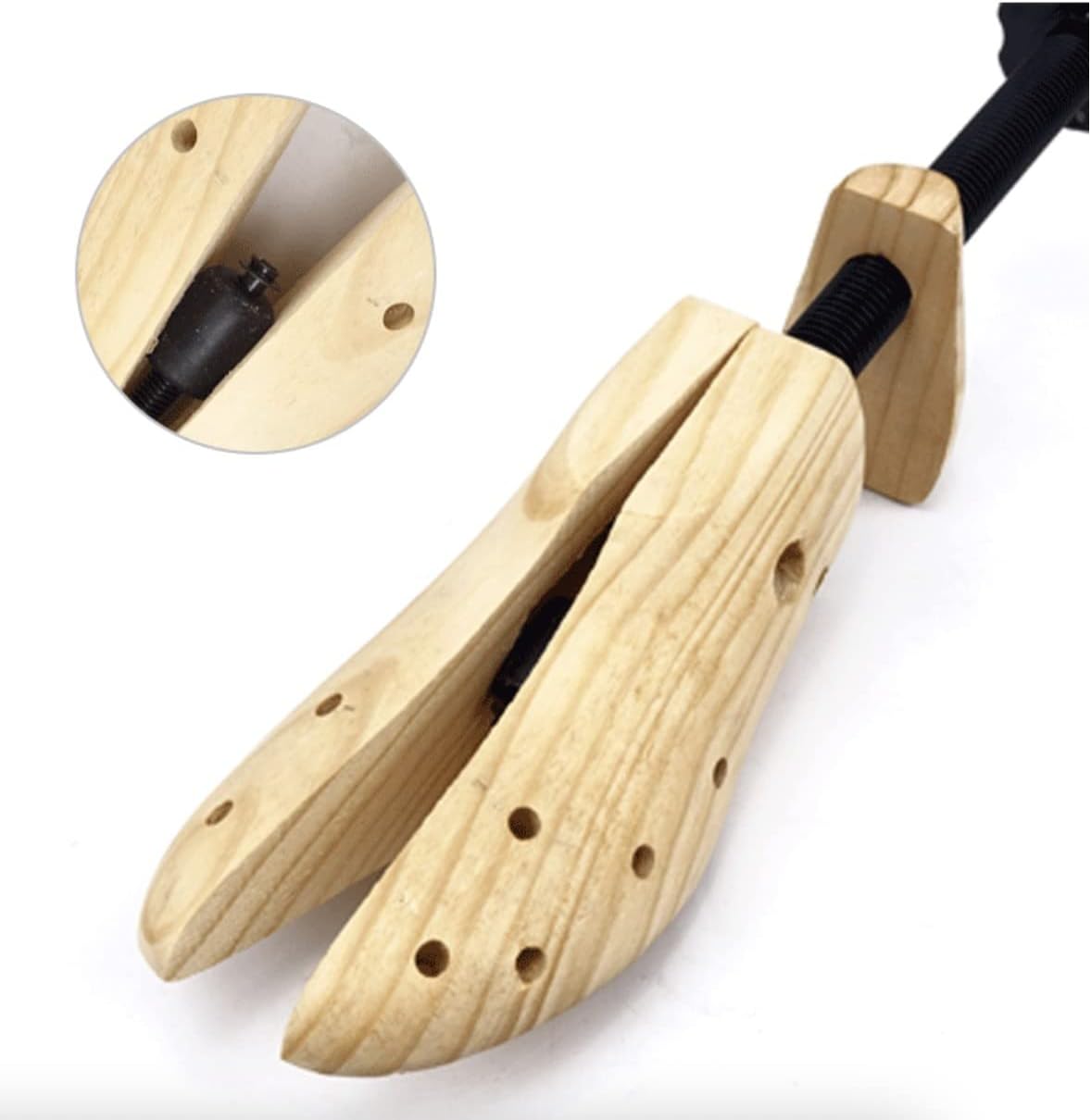 2 Way Shoe Stretchers for Men Women Large Size 9-14 Wide One Pair - Men Dress Shoes Stretcher 10 11 12 13 - XL Shoe Tree Stretcher for Men - Shoe Widener Stretcher for Women - Shoe Expanders Enlarger - Image 8
