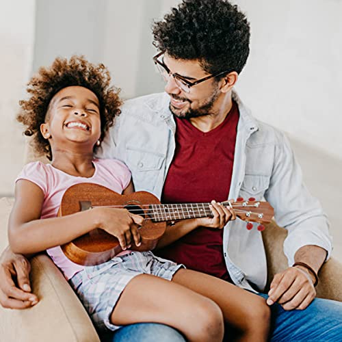 Btuty Ukulélé Soprano 21/23 Inch Acoustic Ukulele Kit Mahogany Plywood Ukelele with Gig Bag Uke Strap Spare Strings Clip… - Les Beatles, Paul McCartney, John Lennon, RIngo Starr, George Harrison Btuty Ukulélé Soprano 21/23 Inch Acoustic Ukulele Kit Mahogany Plywood Ukelele with Gig Bag Uke Strap Spare Strings Clip… – Image 5