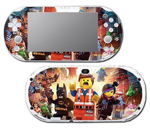 Emmet Batman Wyldstyle Movie Awesome Video Game Vinyl Decal Skin Sticker Cover for Sony Playstation Vita Slim 2000 Series System