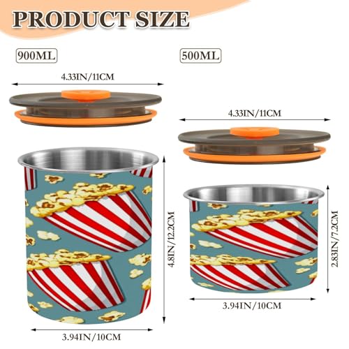 Recipiente hermético para café Blueangle acero inoxidable 30oz miniatura 2