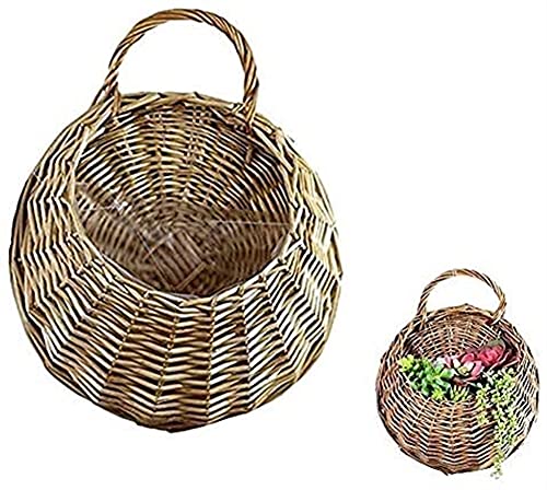 Panier de rangement noué main cache-pot bohème chic 37cm - 2