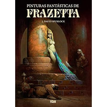 Capa do livro Pinturas Fantásticas de Frazetta