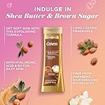 Caress Body Wash for Women, Shea Butter & Brown Sugar, Hydrating and Exfoliating Shower Gel for Gorgeous Radiant Skin, 20 fl oz, 4 Pack - Image 5