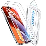 Opxyl Toughest 9H+ Glass for iPhone 16 Pro Screen Protector [Military Grade Shatterproof][Full Coverage Protection] HD Screen Protector iPhone 16 Pro Top Durable Tempered Glass, 2 Packs
