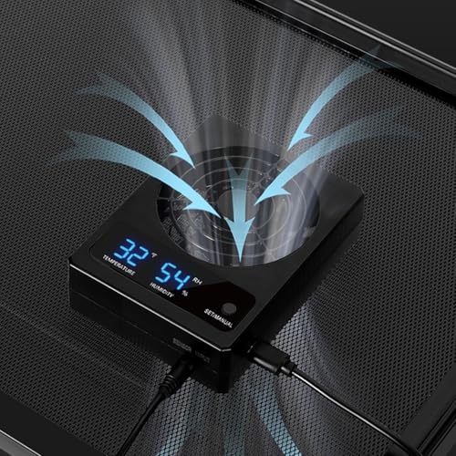 Thermomètre hygromètre pour terrarium et reptile contre l'air stagnant