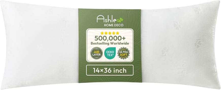 Ashler 14x36 Pillow Inserts Set of 1, Lumbar Pillow