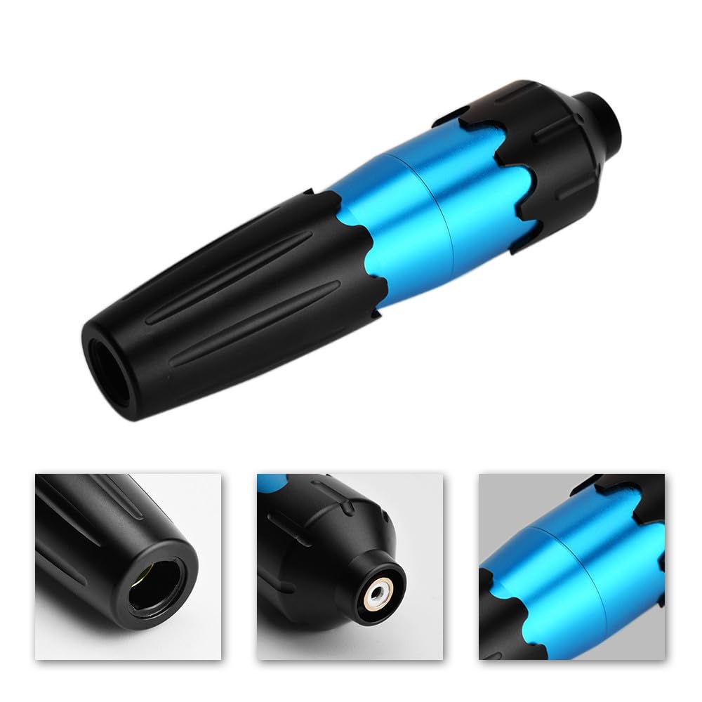 Penna rotativa per tatuaggi RCA - Macchina per tatuaggi professionale con corsa da 3,5 mm, motore da 6800 giri/min e corpo in lega di alluminio