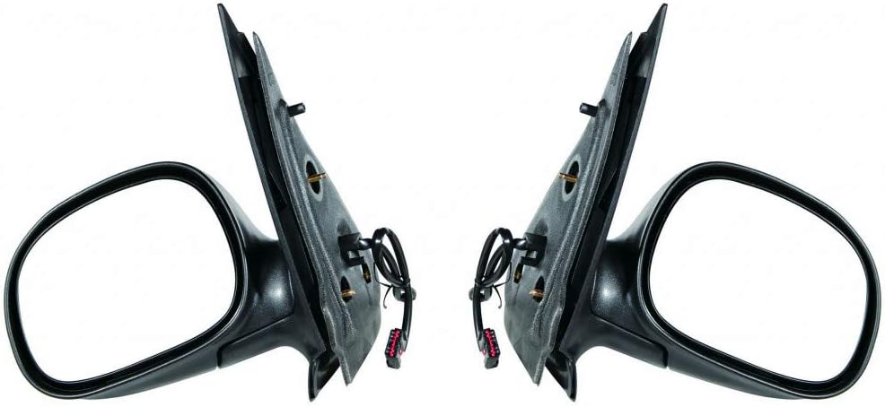 For Ford Expedition 1997 1998 1999 2000 2001 2002 Door Mirror Driver Side | Power | Heated | Chrome | Replacement For F85Z17683HAB | F7TZ17D743AB | FO1320159