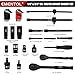 EMENTOL 189-Piece Impact Socket Set, 1/4