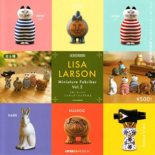 カプセルQ リサ・ラーソン ミニチュアファブリカ vol.2 ［全6種セット(フルコンプ)］