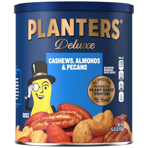 PLANTERS Select Cashews, Almonds & Pecans, 15.25 oz Resealable Container