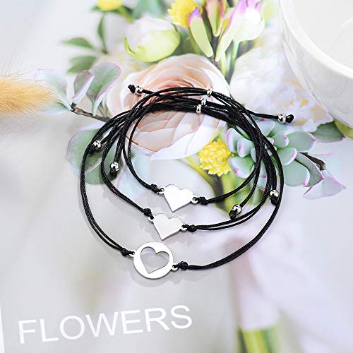 Seyaa Mother Daughter Bracelets Set For 3 Back To School Daughter Gift From Mom Mommy And Me First Day Of School Bracelets Mother Daughter Gift #TOP2