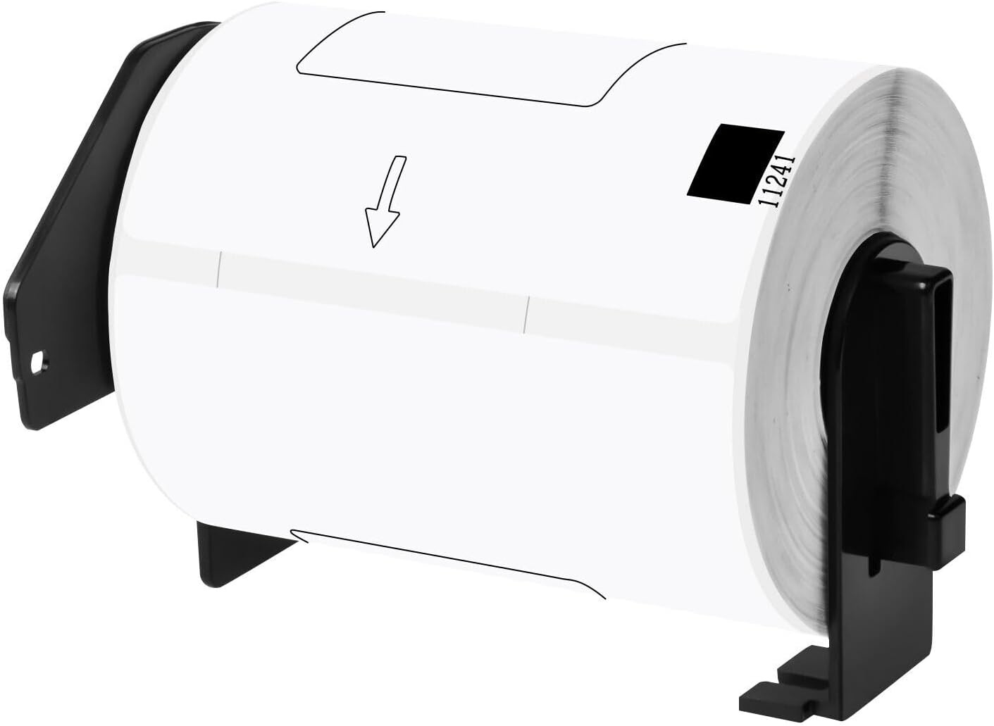 5-roll Replacement for Brother DK-1241 4" x 6" DK-1241 Large White Paper Shipping Labels 200 Labels/roll Compatible with Brother QL Label Printers QL-1050, QL-1050N, QL-1060N, QL-1100, QL-1110NWB