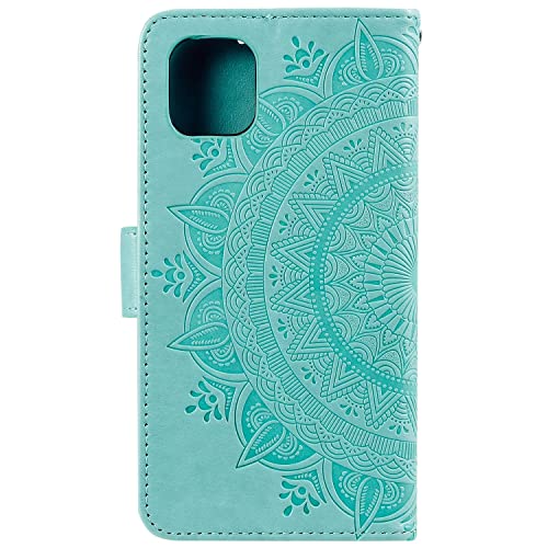 Coque iPhone 14 Pro König Design protège l'appareil photo vert
