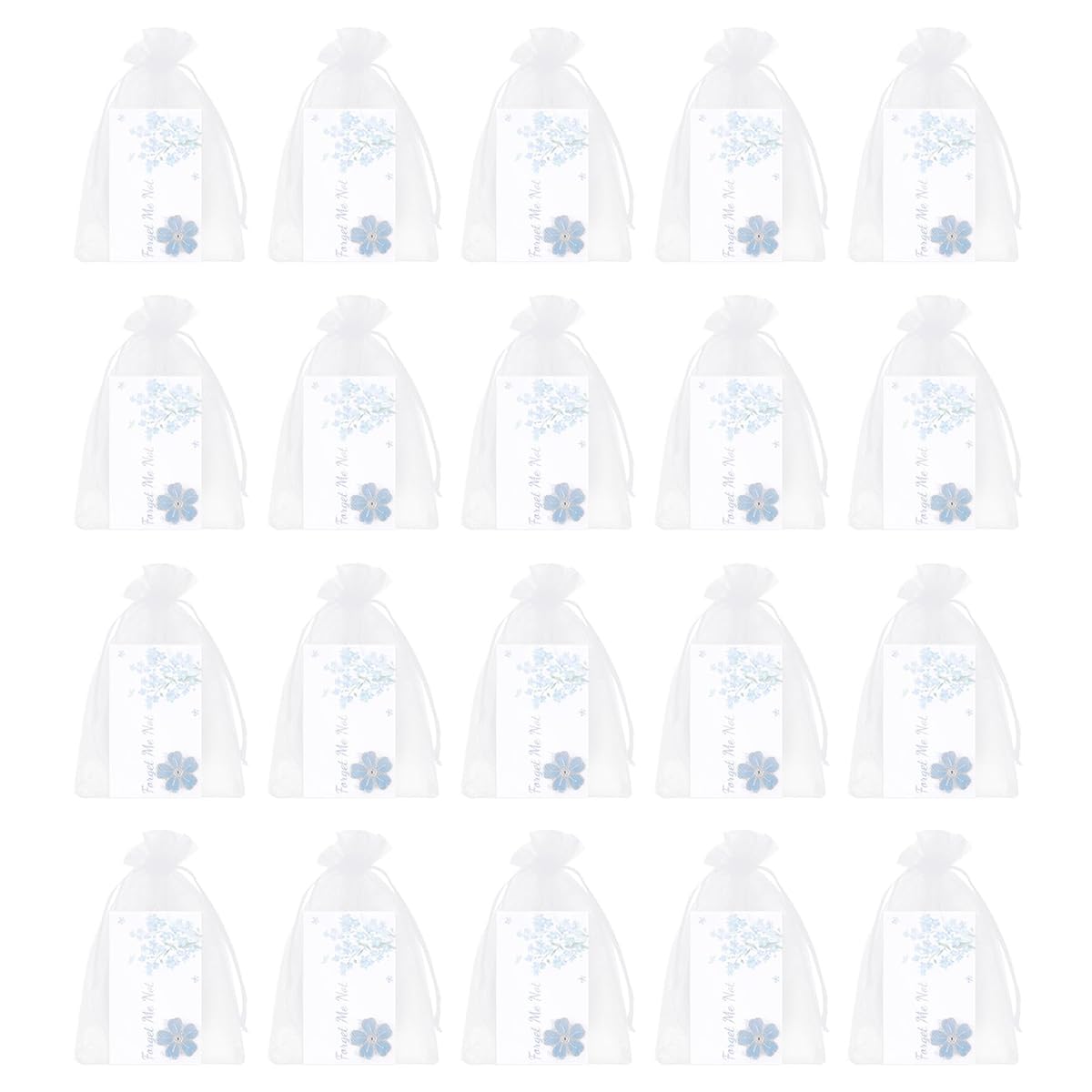 Muiltvoe 1 Set Forget Me Not Memorial Pin Flower Lapel Brooch Funeral Favor Bulk Celebration Of Life For Memorial Remembrance Presents