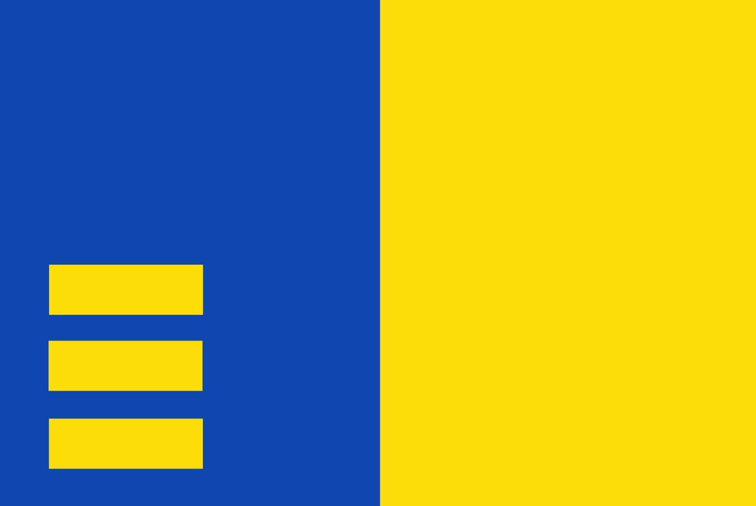 Drapeau de Meijel de haute qualité avec finitions renforcées pour mât