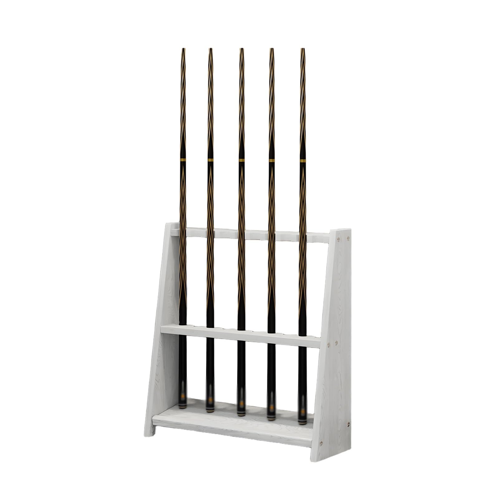 Support de rangement pour queues de billard en bois noble couleur 3