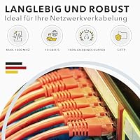 RedStar24 CAT 7 Verlegekabel 30m Netzwerkkabel Datenkabel LAN Kabel Kupfer – Ansicht 3